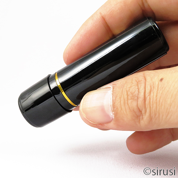 印鑑風デザイン シャチハタ ブラック11 | 印鑑をデザインするSirusi