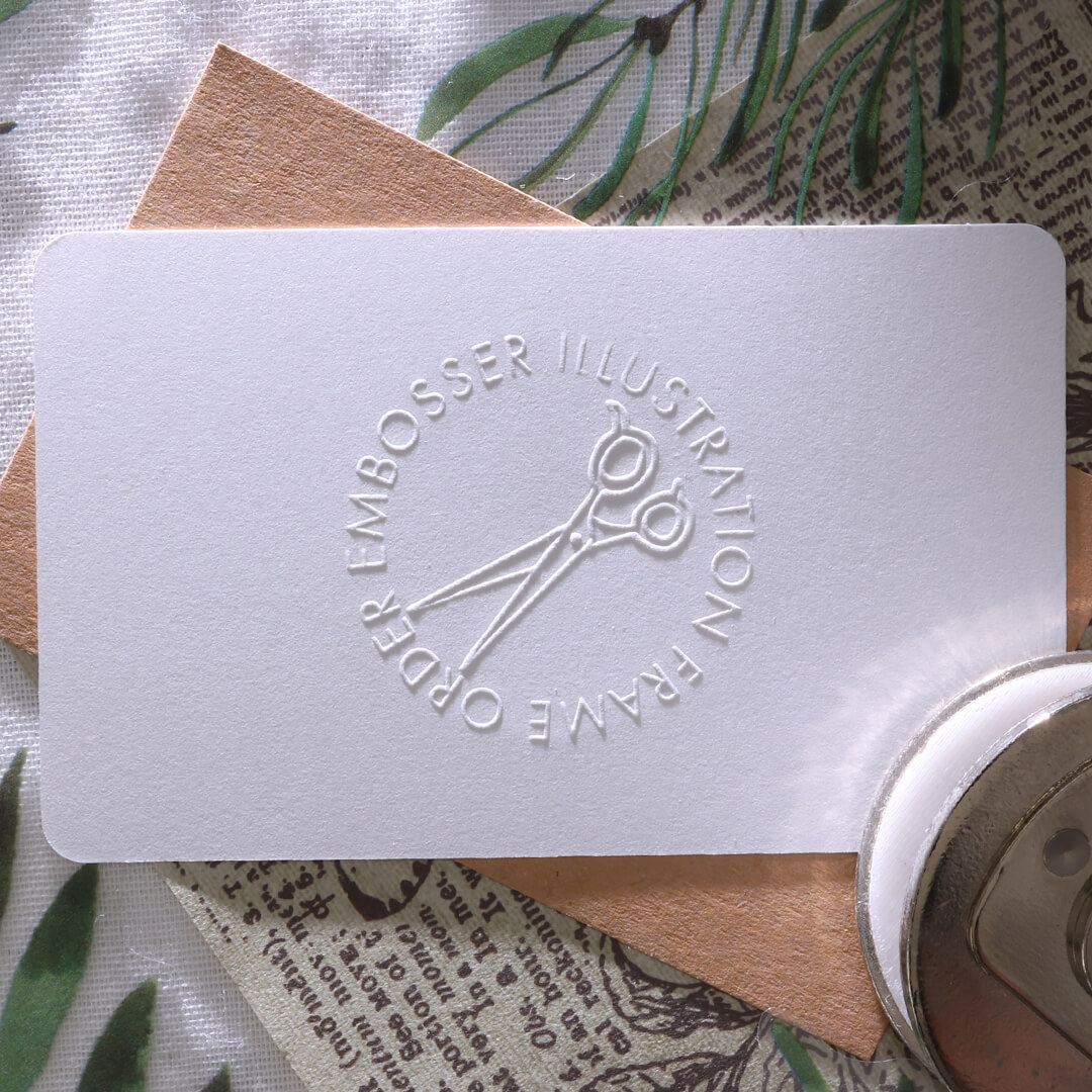 エンボッサー イラストプレート | 印鑑をデザインするSirusi【公式】