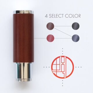 エンソー印グラフィー シャチハタネーム9 Vivo-Leather