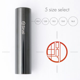 エンソー印グラフィー ブラックチタン