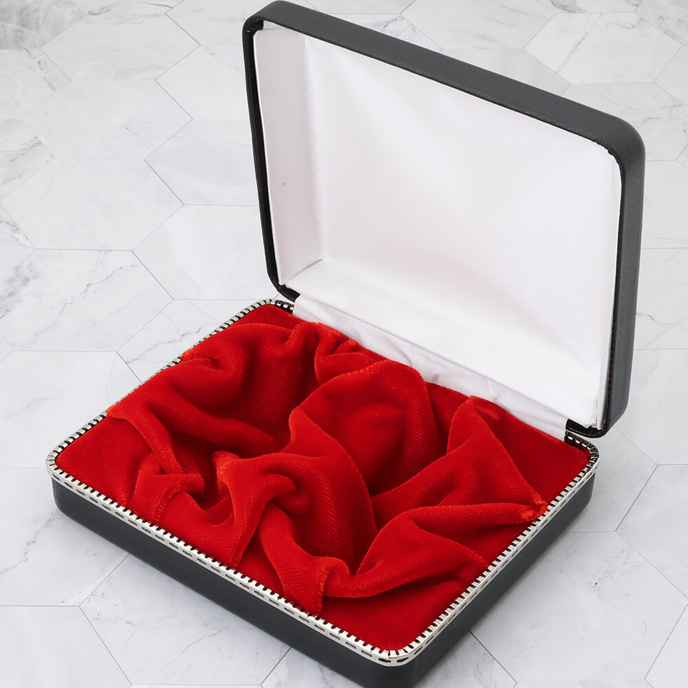 法人2本用印鑑収納ボックス / レザーブラック | 印鑑をデザインする