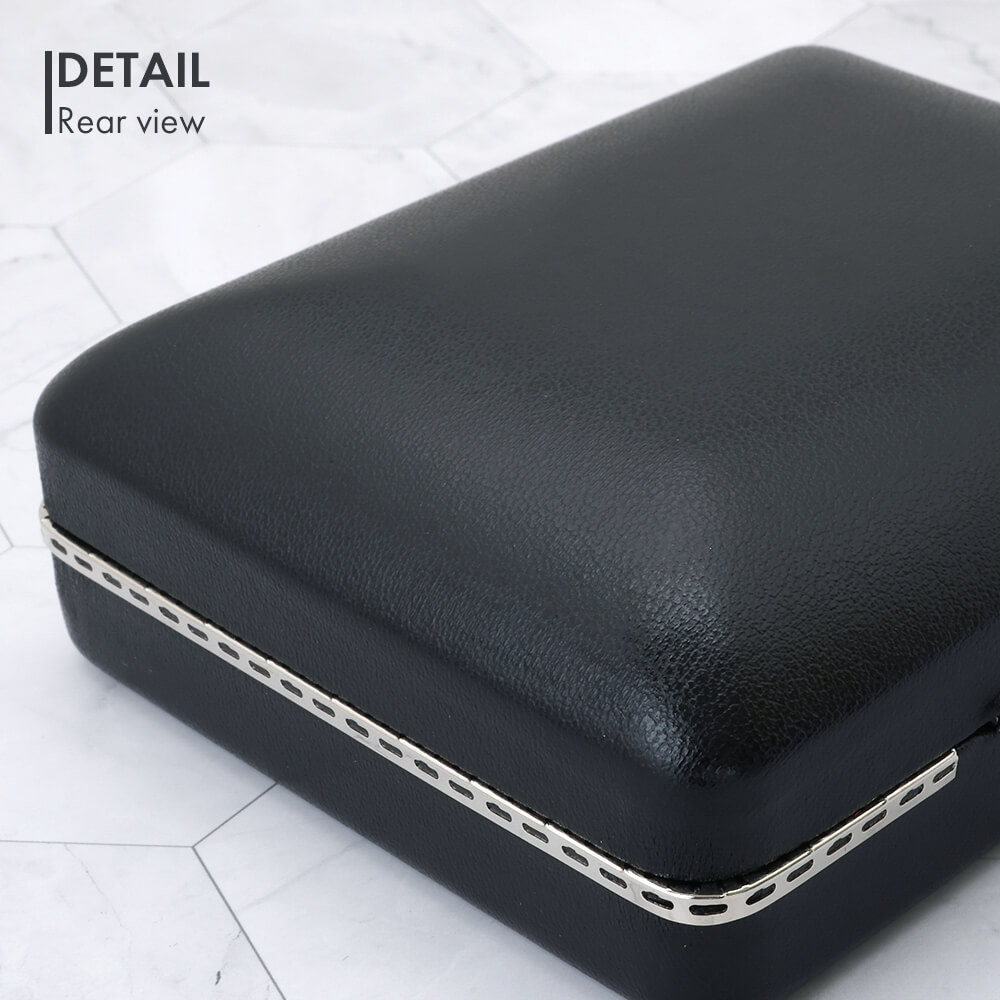 法人2本用印鑑収納ボックス / レザーブラック | 印鑑をデザイン