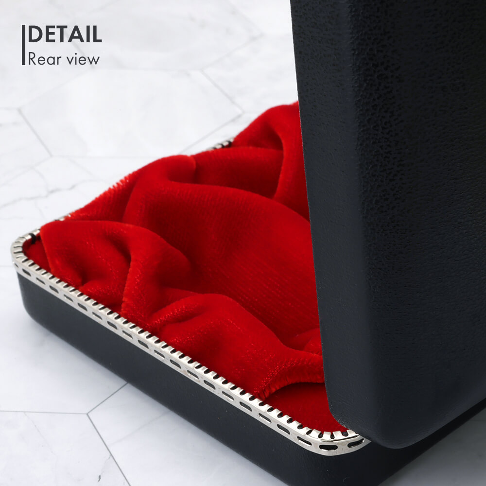 法人3本用印鑑収納ボックス / レザーブラック | 印鑑をデザインする