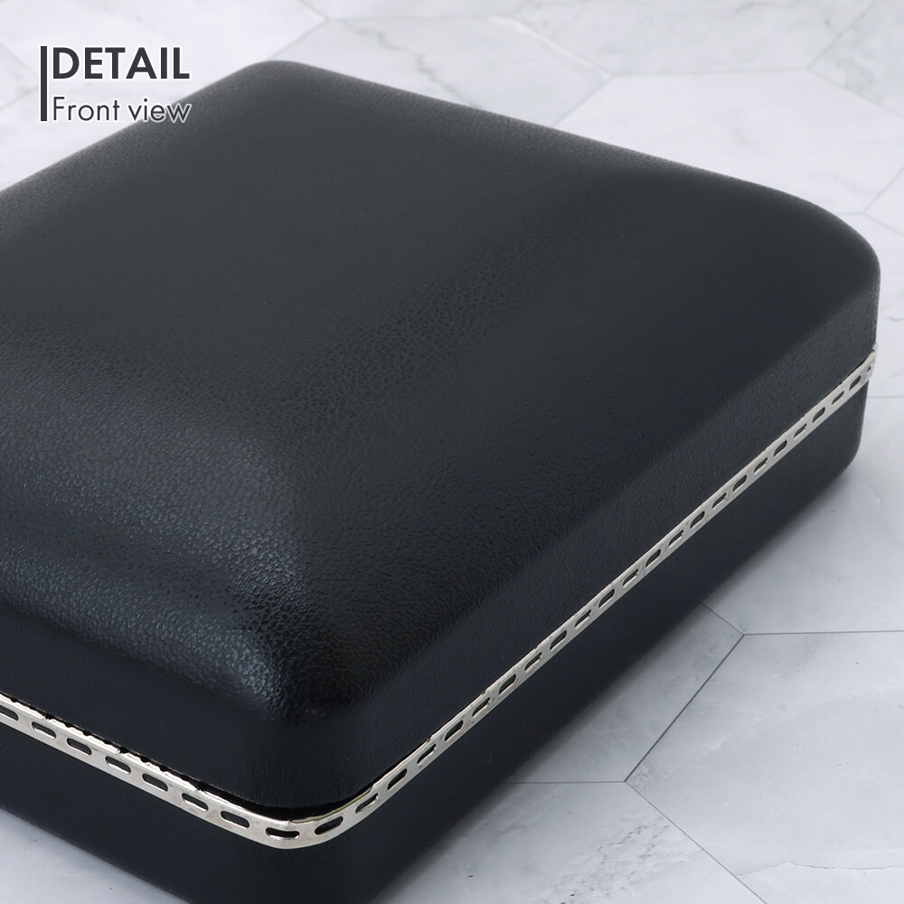 法人3本用印鑑収納ボックス / レザーブラック | 印鑑をデザインする