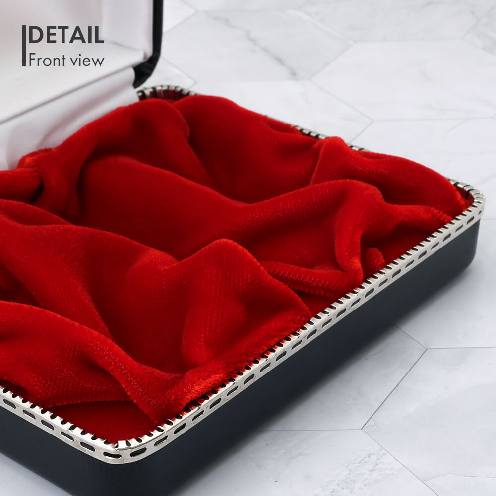 法人3本用印鑑収納ボックス / レザーブラック | 印鑑をデザインする