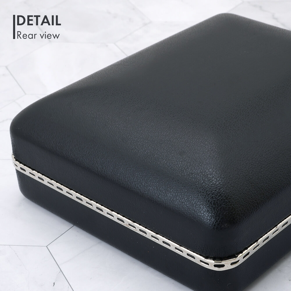 法人3本用印鑑収納ボックス / レザーブラック | 印鑑をデザインする