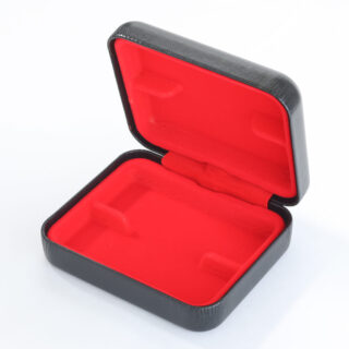 法人印鑑ポケットケース 2本用 / 内張りレッド