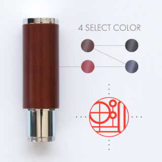 ルート印グラフィー シャチハタネーム9 Vivo-Leather