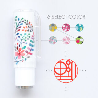 ルート印グラフィー シャチハタネーム9 スタンドタイプ