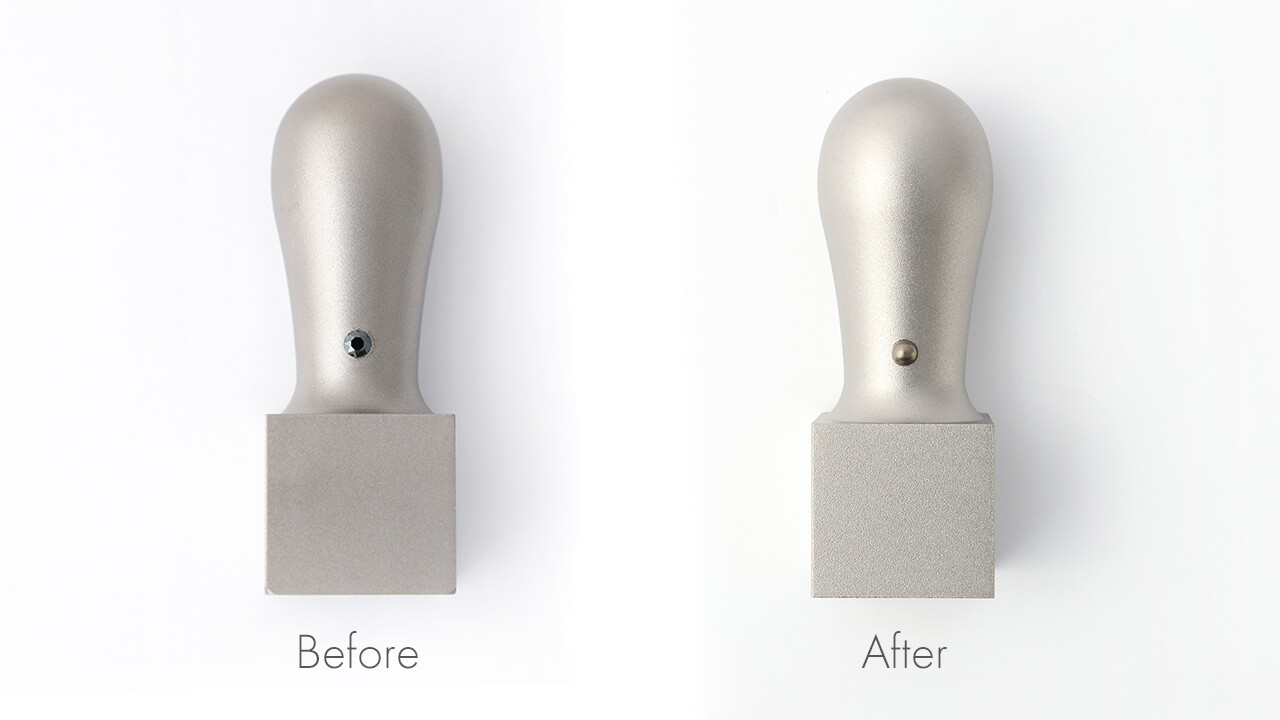 アタリストーン変更：チタン角印