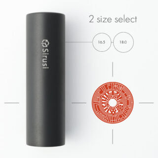 サイファー印グラフィー マットブラックチタン