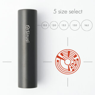 ディスク印グラフィー  マットブラックチタン