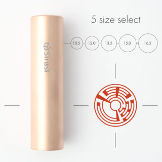 ディスク印グラフィー  ピンクゴールドチタン