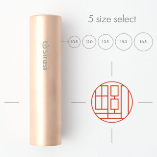 ライン印グラフィー  ピンクゴールドチタン