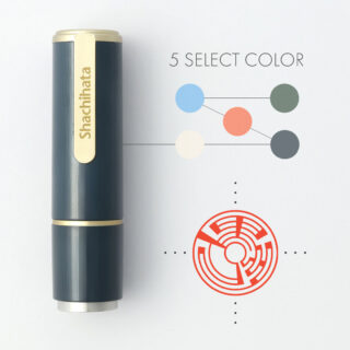 ディスク印グラフィー シャチハタ ネーム9ジャパンカラー（創業100周年カラー）