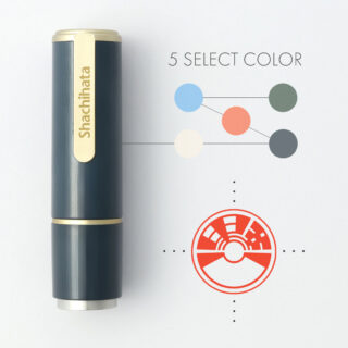 メイズ印グラフィー シャチハタ ネーム9ジャパンカラー（創業100周年カラー）