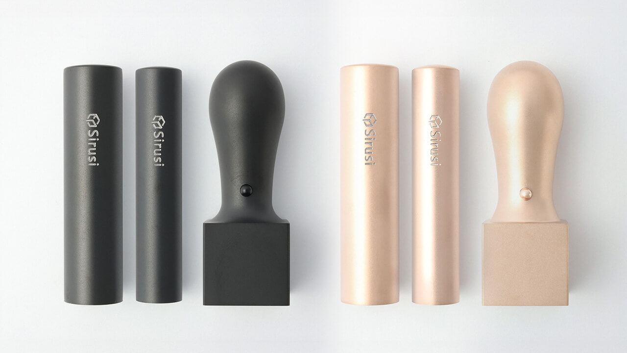 マットブラックチタン・ピンクゴールドチタン