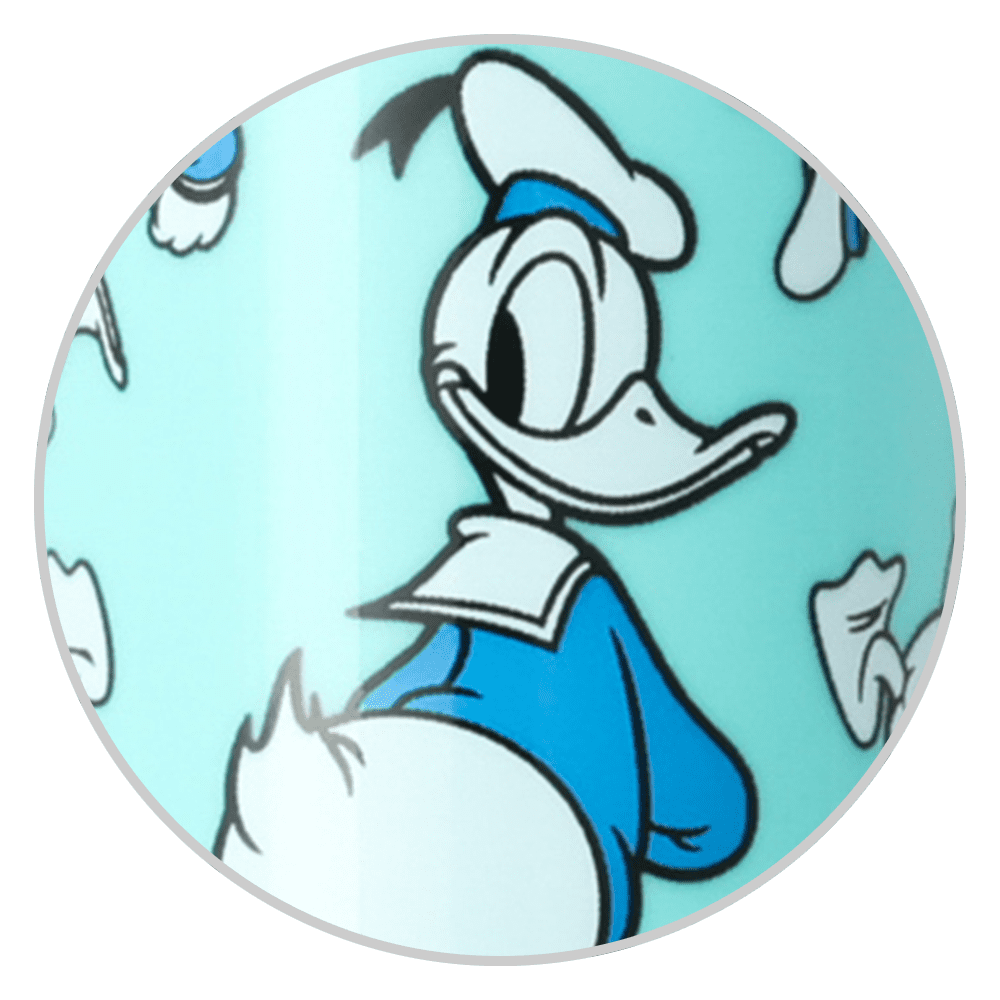 ネーム9キャップレス ディズニーデザイン ドナルド