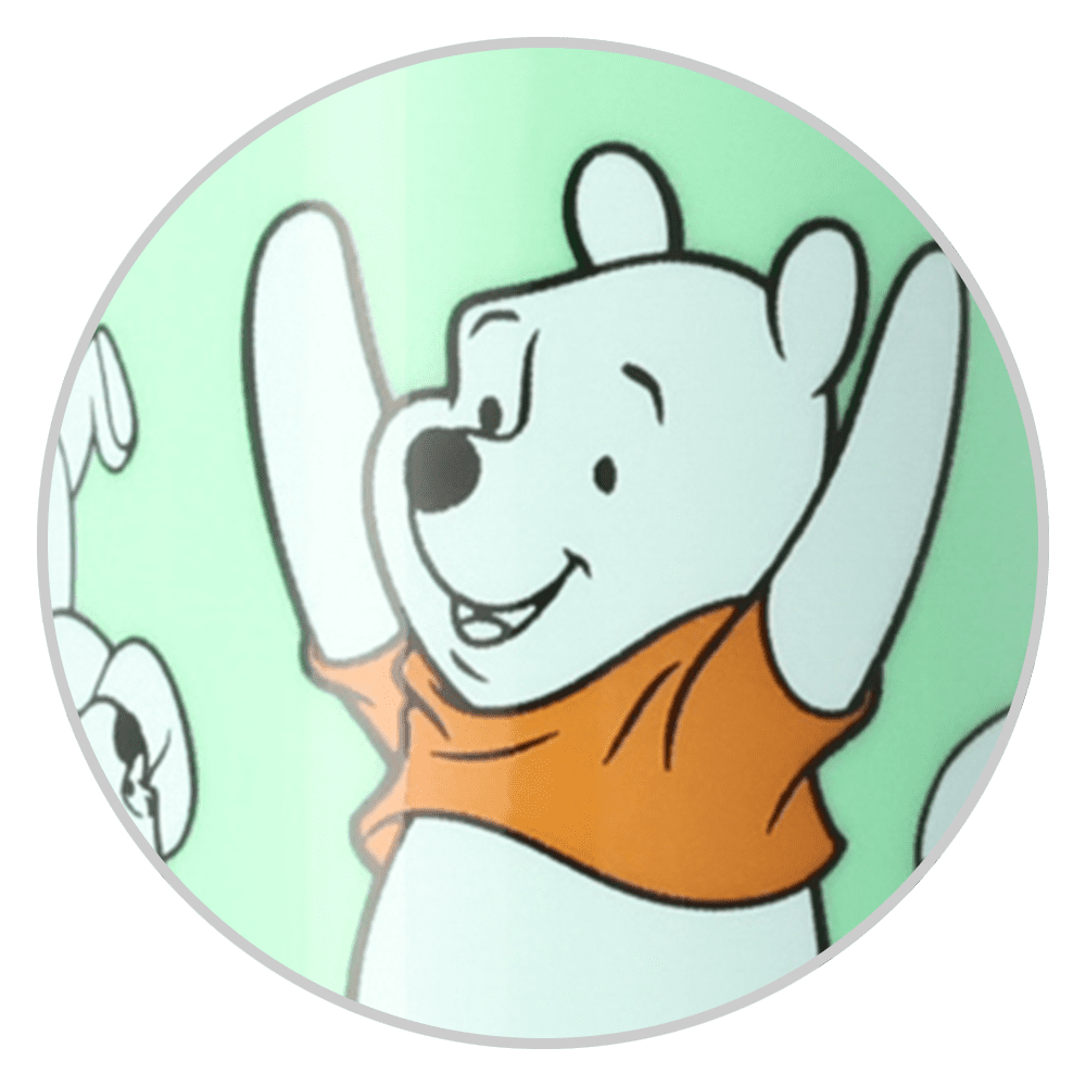 ネーム9キャップレス ディズニーデザイン プー