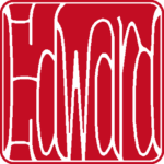 Edward 個人印 左横書き 吉相体 白文
