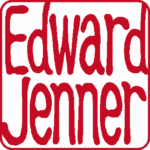 Edward Jenner 個人印 左横書き 古印体