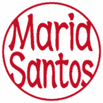 Maria Santos 隷書体