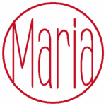 Maria 流篆体