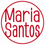 Maria Santos 篆書体